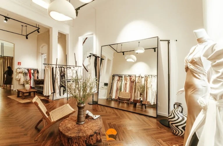 Thiết kế nội thất shop bán hàng tại Quận 5