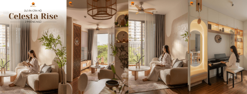 Thiết kế căn hộ Celesta Rise 71m² – Không gian sống nhẹ nhàng, đủ đầy cho một tổ ấm nhỏ 1 Thiet ke chua co ten 49
