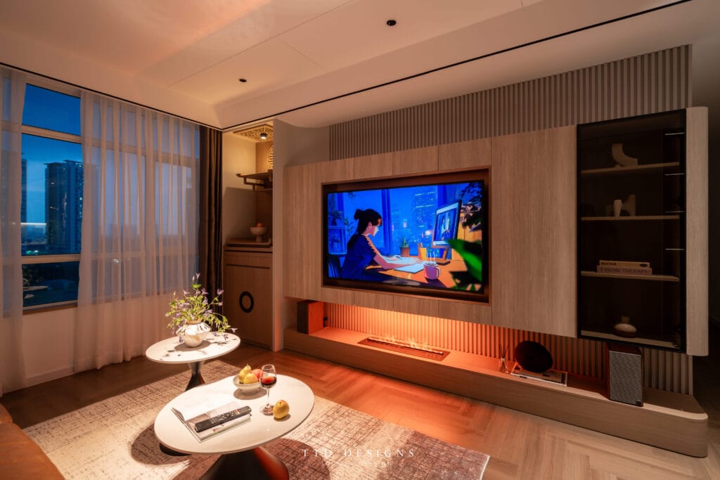 Cải tạo căn hộ 121m² sau hơn một thập kỷ thành không gian hiện đại. 21 Cải tạo căn hộ 121m2 sau 12 năm giữ lại ký ức, nâng tầm trải nghiệm sống